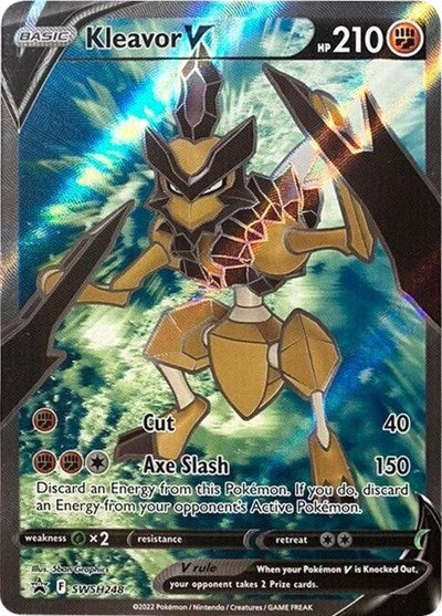 Kleavor V Full Art SWSH248 (SWSD) #SWSH248 Promo (Holofoil Near Mint) SWSH: Sword & Shield Promo Cards Pokemon: 2019