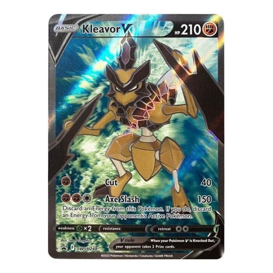 Kleavor V (Full Art) - SWSH248 (SWSD) #SWSH248 Promo (Holofoil Near Mint) SWSH: Sword & Shield Promo Cards Pokemon: 2019