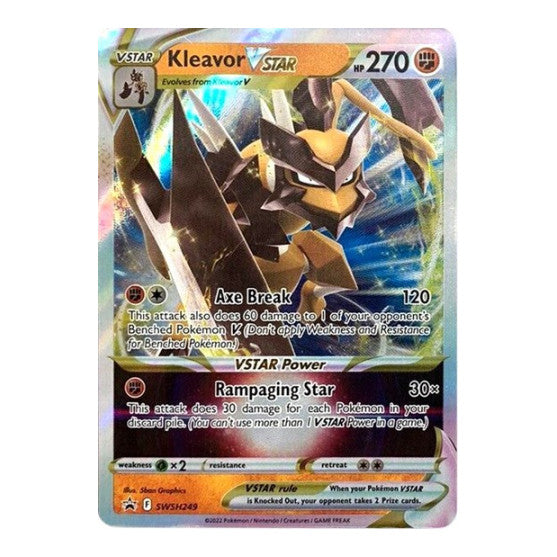 Kleavor VSTAR SWSH249 (SWSD) #SWSH249 Promo SWSH: Sword & Shield Promo Cards Pokemon: 2019