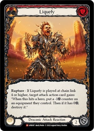 Liquefy (UPR) #UPR087 Majestic Uprising Flesh and Blood TCG: 2022