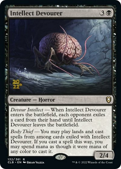 Intellect Devourer (PRE) #132s Rare (Foil Near Mint) Prerelease Cards Magic: The Gathering: 2026