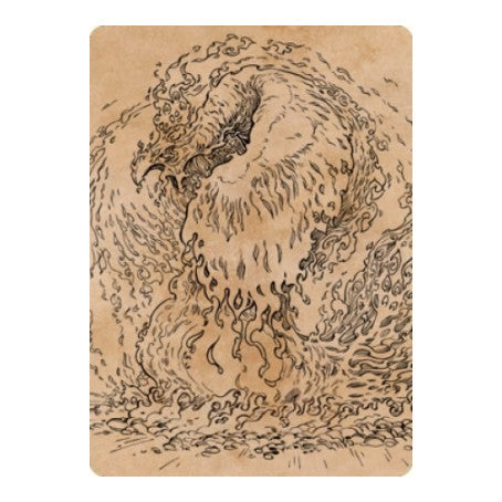 Nemesis Phoenix Art Card (ASCLB) #56 Special (Lightly Played) Art Series: Commander Legends: Battle for Baldur's Gate Magic: The Gathering: 2022