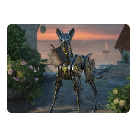 Clockwork Fox Art Card (ASCLB) #43 Special (Lightly Played) Art Series: Commander Legends: Battle for Baldur's Gate Magic: The Gathering: 2022
