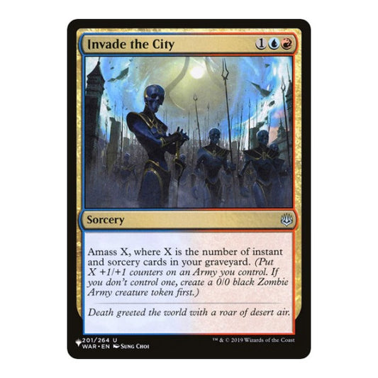 Invade the City (LIST) #201/264 Uncommon (Lightly Played) The List Reprints Magic: The Gathering: 2026