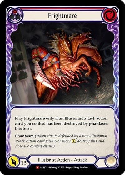Frightmare (UPR) #UPR153 Majestic (Lightly Played) Uprising Flesh and Blood TCG: 2022