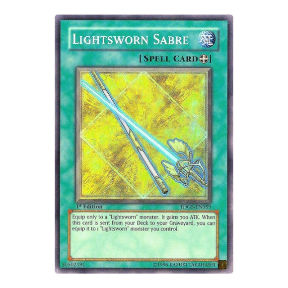 Lightsworn Sabre (TDGS) #TDGS-EN059 Super Rare (Unlimited Near Mint) The Duelist Genesis YuGiOh: 2008