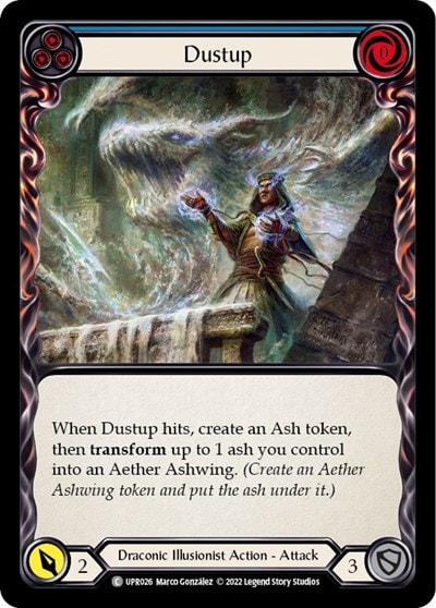 Dustup Blue (UPR) #UPR026 Common (Lightly Played) Uprising Flesh and Blood TCG: 2022