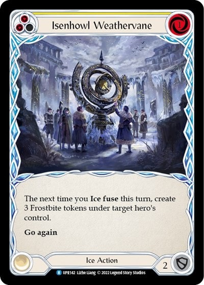Isenhowl Weathervane Yellow (UPR) #UPR142 Rare Uprising Flesh and Blood TCG: 2022