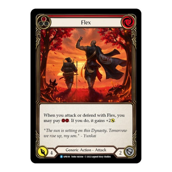 Flex (Red) (UPR) #UPR191 Rare Uprising Flesh and Blood TCG: 2022