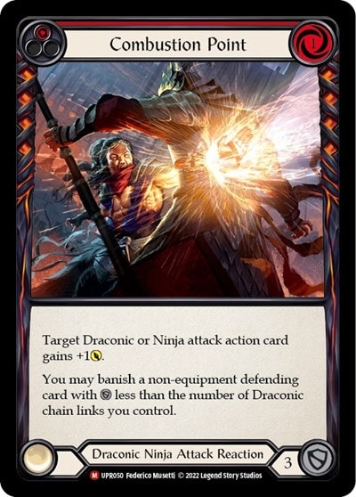 Combustion Point (UPR) #UPR050 Majestic (Lightly Played) Uprising Flesh and Blood TCG: 2022