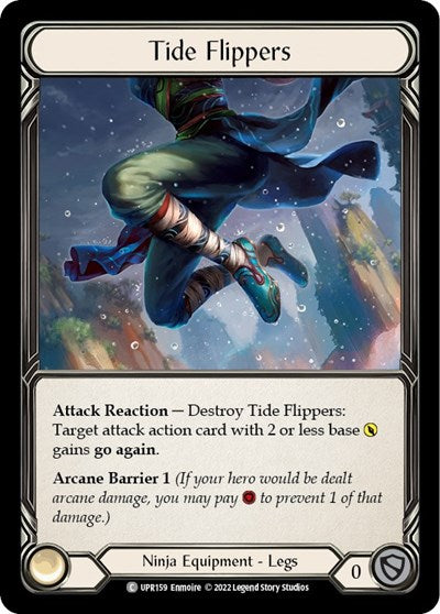 Tide Flippers (UPR) #UPR159 Common (Cold Foil Near Mint) Uprising Flesh & Blood TCG: 2022