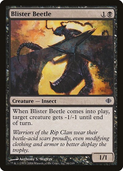 Blister Beetle (ALA) #66 Common Shards of Alara Magic: 2008