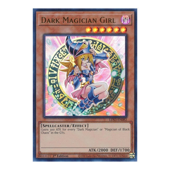 Dark Magician Girl (LDS3) #LDS3-EN082 Ultra Rare (1st Edition Near Mint) Legendary Duelists: Season 3 YuGiOh: 2022