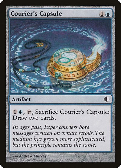 Couriers Capsule (ALA) #37 Common (Moderately Played) Shards of Alara Magic: The Gathering: 2008