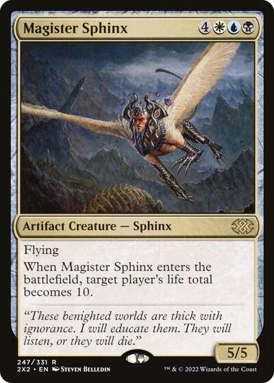 Magister Sphinx (2X2) #247 Rare (Lightly Played) Double Masters 2022 Magic: The Gathering: 2022