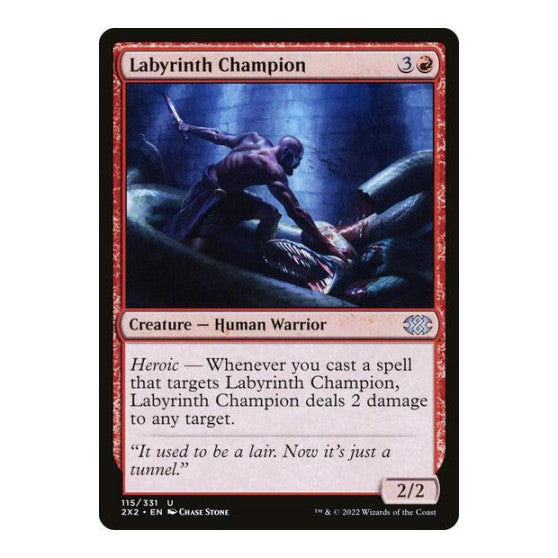 Labyrinth Champion (2X2) #115 Uncommon (Lightly Played) Double Masters 2022 Magic: The Gathering: 2022
