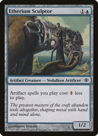 Etherium Sculptor (ALA) #42 Common Shards of Alara Magic: 2008