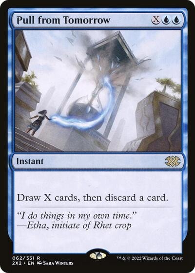 Pull from Tomorrow (2X2) #62 Rare (Lightly Played) Double Masters 2022 Magic: The Gathering: 2022