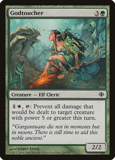 Godtoucher (ALA) #133 Common (Moderately Played) Shards of Alara Magic: 2008