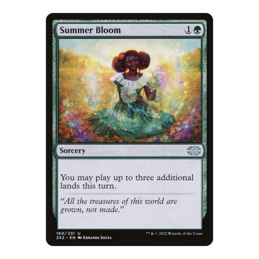 Summer Bloom (2X2) #160 Uncommon (Lightly Played) Double Masters 2022 Magic: The Gathering: 2022