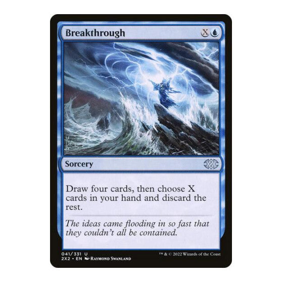 Breakthrough (2X2) #41 Uncommon (Lightly Played) Double Masters 2022 Magic: The Gathering: 2022