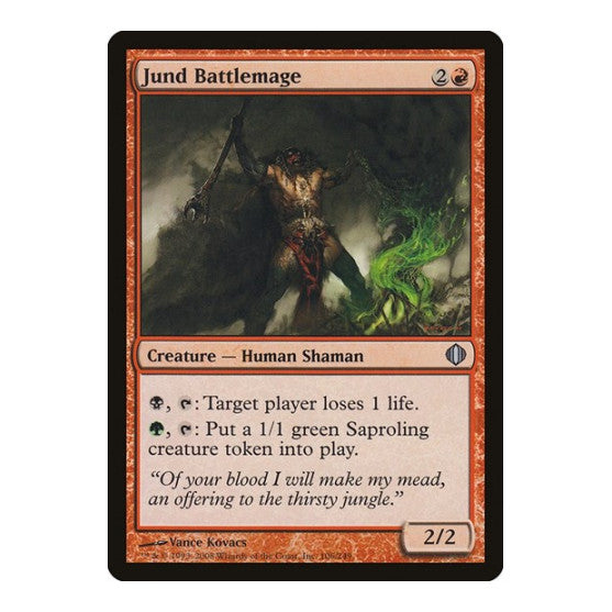 Jund Battlemage (ALA) #106 Uncommon Shards of Alara Magic: The Gathering: 2008