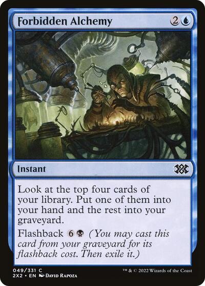 Forbidden Alchemy (2X2) #49 Common (Lightly Played) Double Masters 2022 Magic: The Gathering: 2022