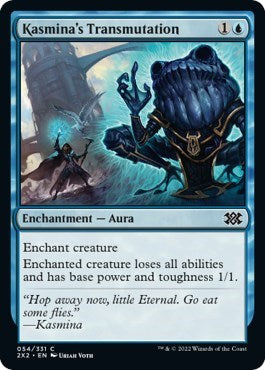 Kasminas Transmutation (2X2) #54 Common (Lightly Played) Double Masters 2022 Magic: The Gathering: 2022