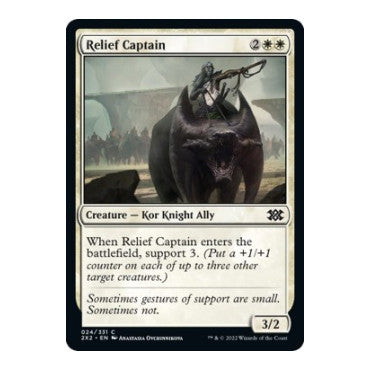 Relief Captain (2X2) #24 Common (Lightly Played) Double Masters 2022 Magic: The Gathering: 2022