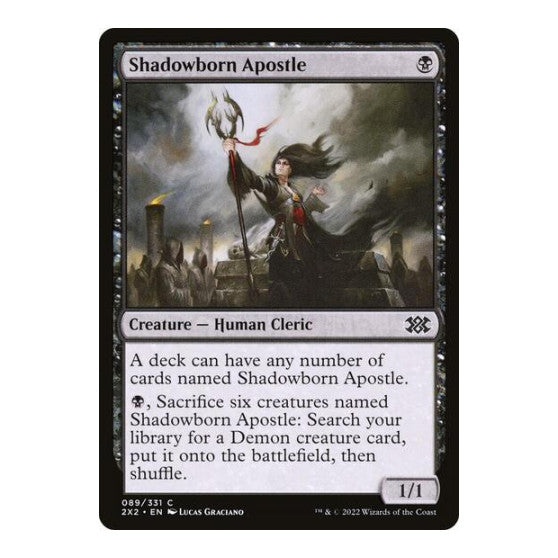 Shadowborn Apostle (2X2) #89 Common (Lightly Played) Double Masters 2022 Magic: The Gathering: 2022