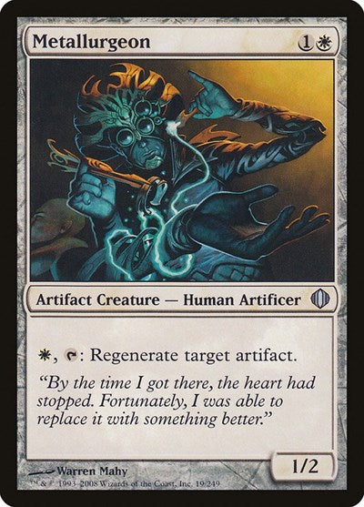 Metallurgeon (ALA) #19 Uncommon (Near Mint) Shards of Alara Magic: The Gathering: 2008