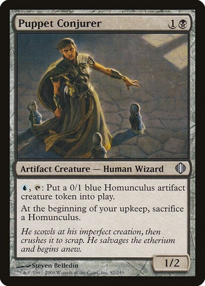 Puppet Conjurer (ALA) #82 Uncommon Shards of Alara Magic: The Gathering: 2008