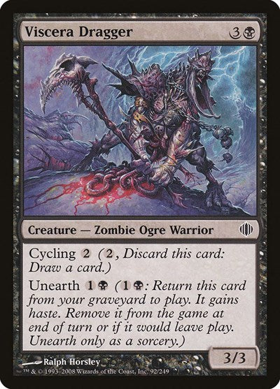 Viscera Dragger (ALA) #92 Common Shards of Alara Magic: 2008