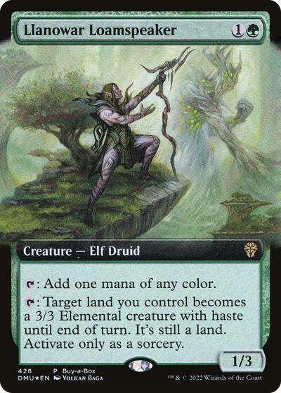 Llanowar Loamspeaker (BABP) #428 P Buy-A-Box Promos Magic: 2009
