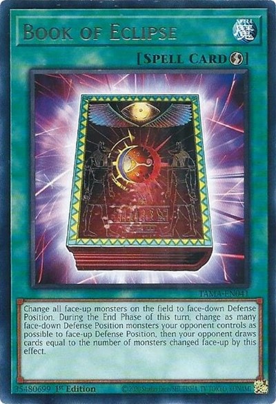 Book of Eclipse (TAMA) #TAMA-EN041 Rare (1st Edition Near Mint) Tactical Masters YuGiOh: 2022