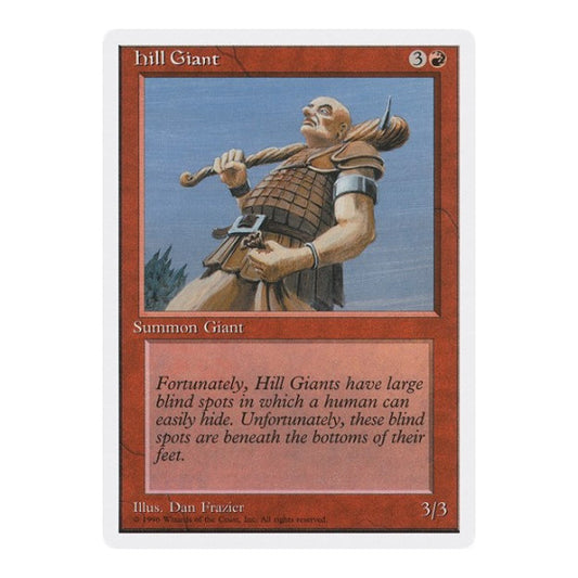 Hill Giant (2PS) #33 Common (Lightly Played) Introductory Two-Player Set Magic: The Gathering: 1996