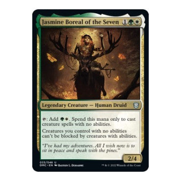 Jasmine Boreal of the Seven (DMC) #33 Uncommon (Foil Lightly Played) Commander: Dominaria United Magic: The Gathering: 2022