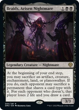 2022 Magic: Dominaria United (DMU) - Braids Arisen Nightmare (#84, Rare) (Lightly Played)