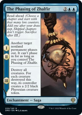The Phasing of Zhalfir (DMU) #59 Rare (Damaged) Dominaria United Magic: The Gathering: 2022