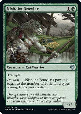 Nishoba Brawler (DMU) #174 Uncommon Dominaria United Magic: The Gathering: 2022