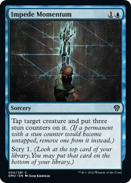 Impede Momentum (DMU) #54 Common Dominaria United Magic: The Gathering: 2022