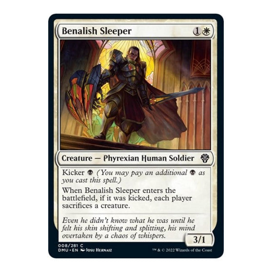 Benalish Sleeper (DMU) #8 Common Dominaria United Magic: The Gathering: 2022