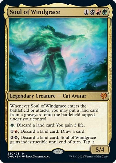 Soul of Windgrace (DMU) #220 Mythic Rare (Lightly Played) Dominaria United Magic: 2022