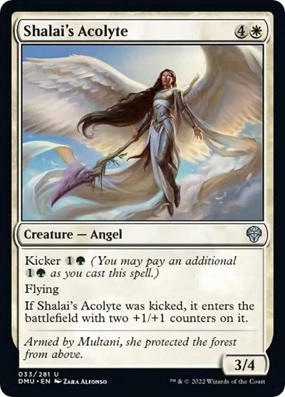 Shalais Acolyte (DMU) #33 Uncommon (Lightly Played) Dominaria United Magic: 2022