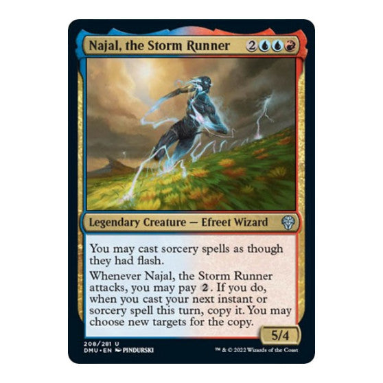 Najal the Storm Runner (DMU) #208 Uncommon Dominaria United Magic: The Gathering: 2022