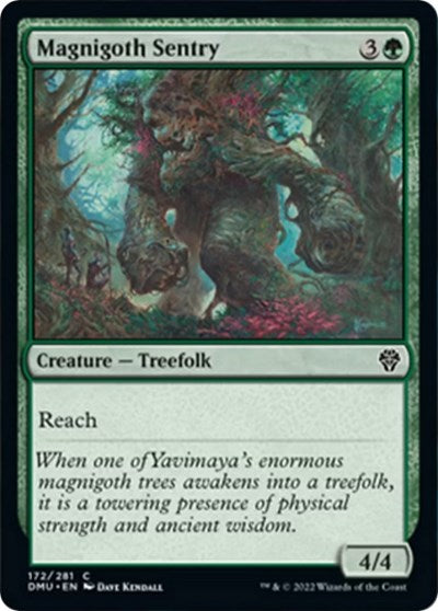 Magnigoth Sentry (DMU) #172 Common Dominaria United Magic: The Gathering: 2022