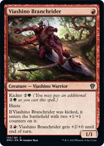 Viashino Branchrider (DMU) #150 Common (Lightly Played) Dominaria United Magic: 2022