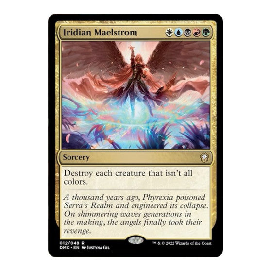 Iridian Maelstrom (DMC) #12 Rare (Lightly Played) Commander: Dominaria United Magic: The Gathering: 2022
