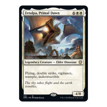 Zetalpa Primal Dawn (DMC) #108 Rare (Lightly Played) Commander: Dominaria United Magic: The Gathering: 2022