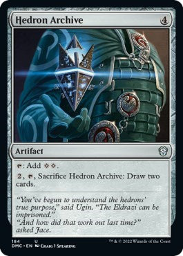 Hedron Archive (DMC) #184 Uncommon (Lightly Played) Commander: Dominaria United Magic: The Gathering: 2022
